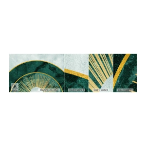 Fototapetenmuster Standard Eco - Anderes Sonnensystem - Art Deco, Modern, Abstraktion - 100x30 cm