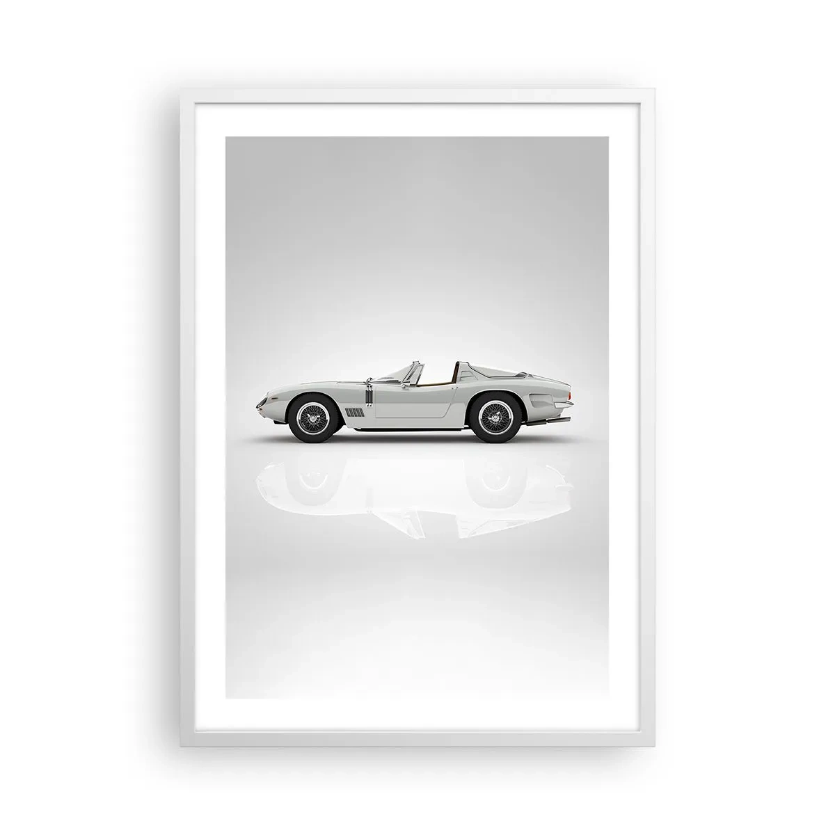 Poster in einem weißen Rahmen - Spaß versprochen - 50x70 cm