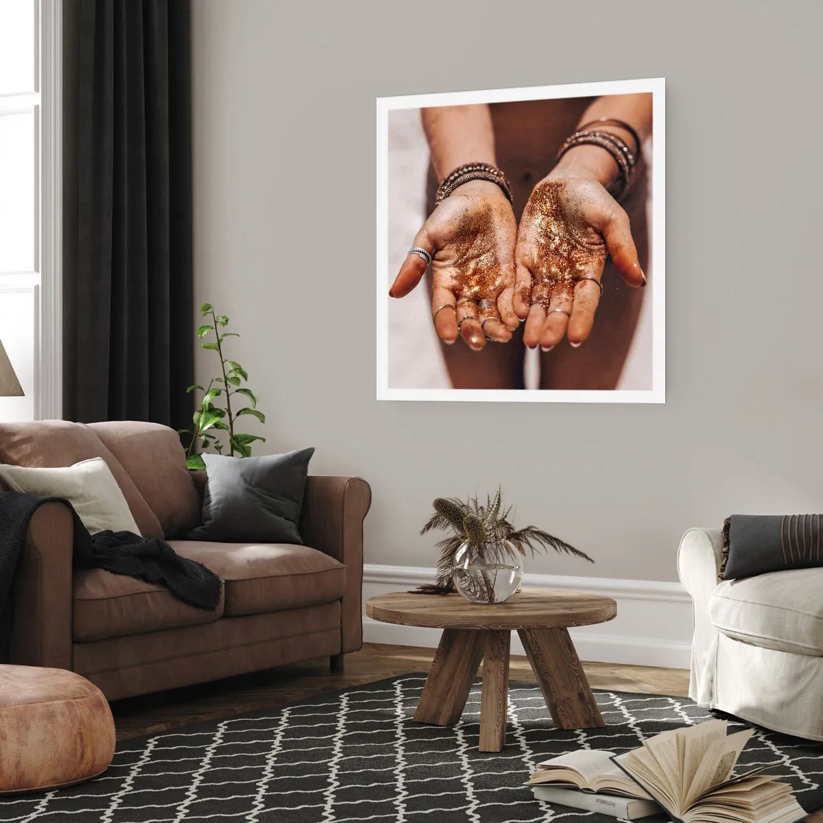 Poster - Ein Geschenk für dich - 30x30 cm