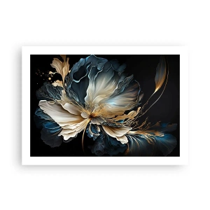 Poster - Märchenhafte Farnblume - 70x50 cm