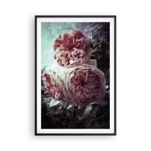 Poster in einem schwarzem Rahmen - In romantischer Atmosphäre - 61x91 cm