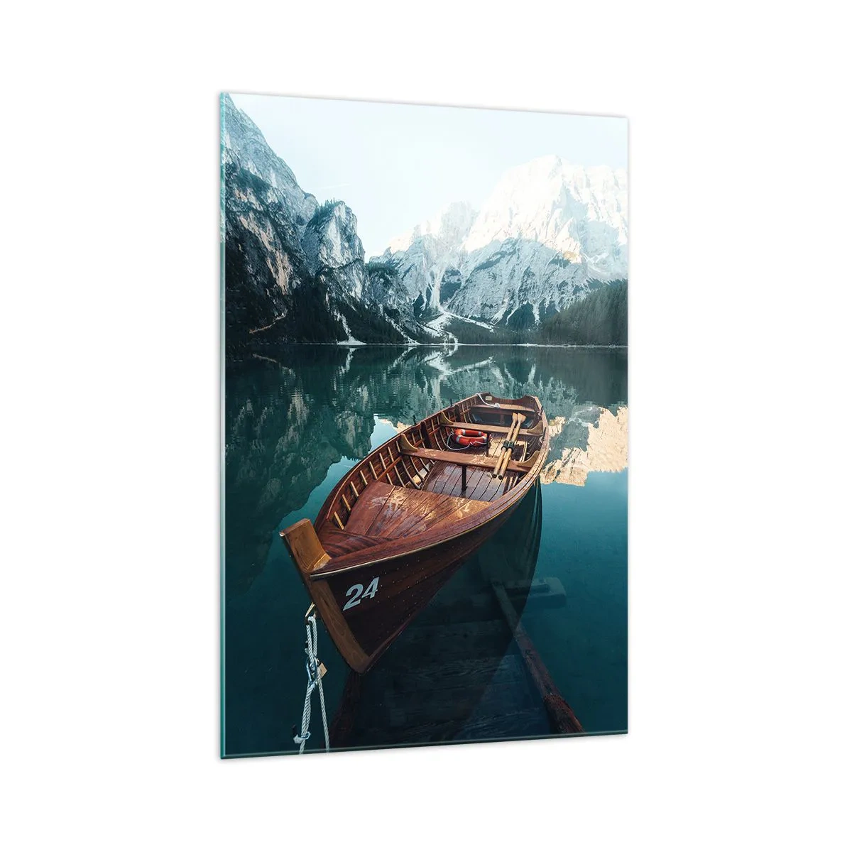 Glasbild - Bild auf glas - Wie auf Glas gemalt - 70x100 cm