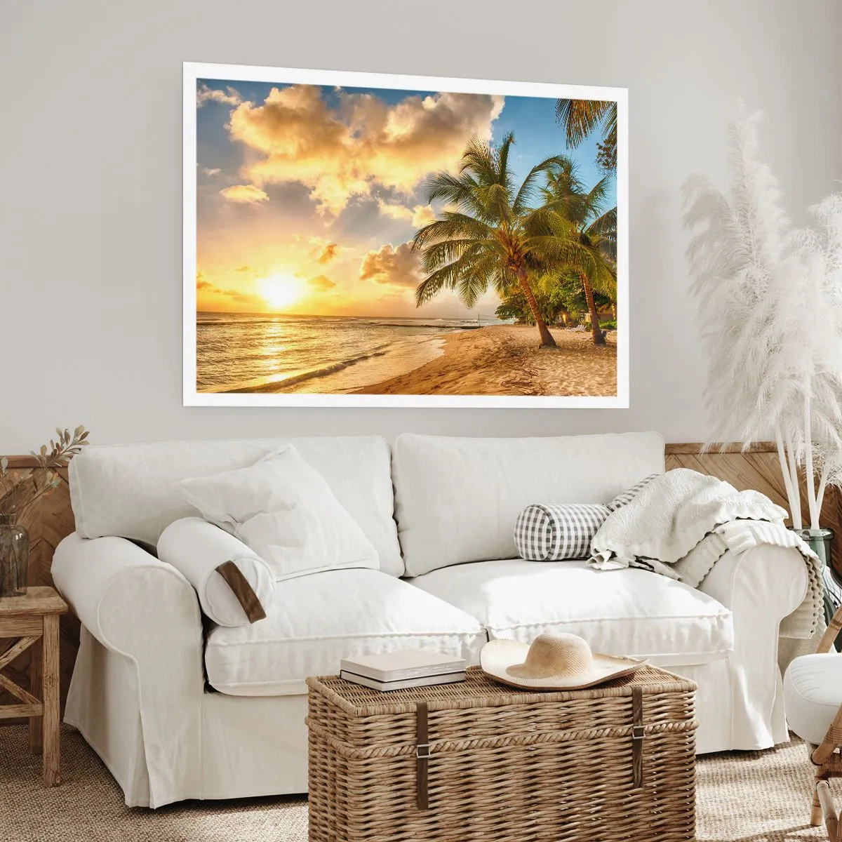 Poster - Ewiger Sommer, immer Urlaub - 70x50 cm