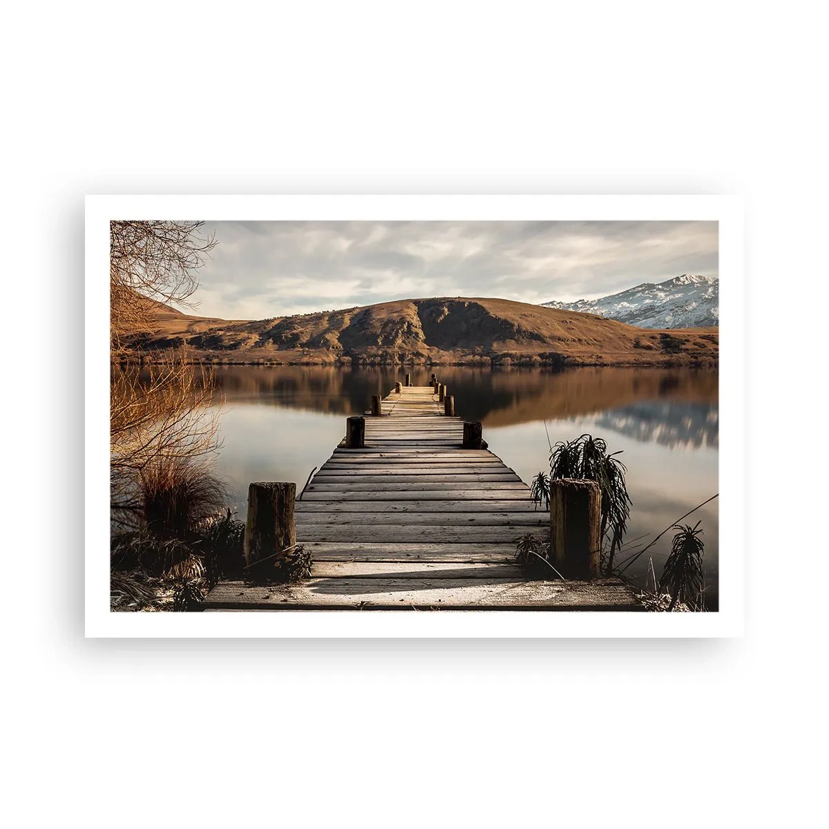 Poster - Landschaft in Stille - 91x61 cm