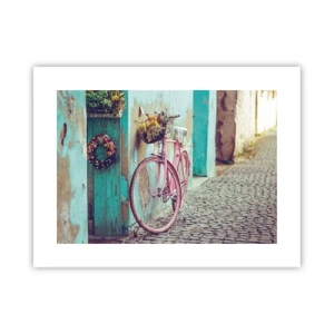 Poster - Ich komme gleich wieder - 40x30 cm