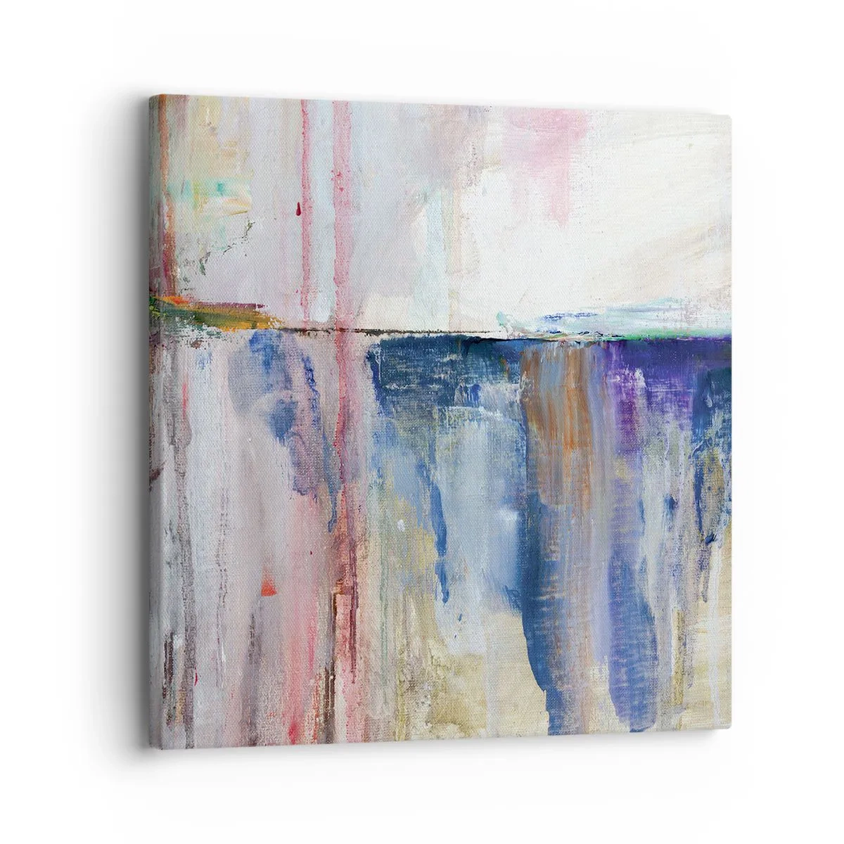 Bild auf Leinwand - Leinwandbild - Bunte Eindrücke und Assoziationen - 30x30 cm