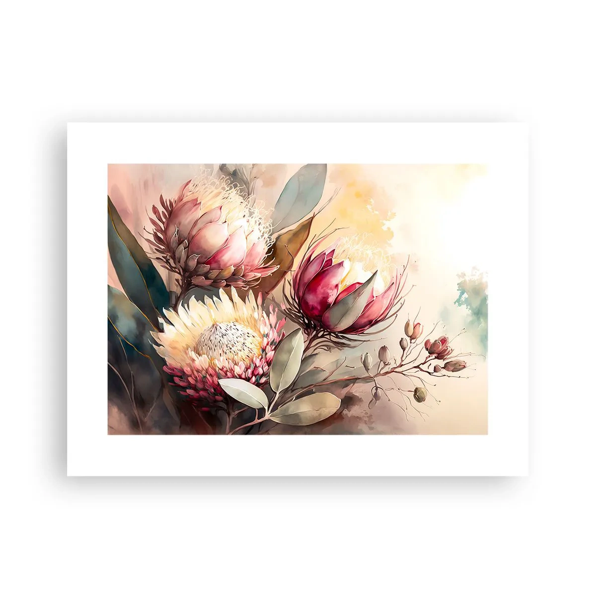 Poster - Im Profil und en face - 40x30 cm