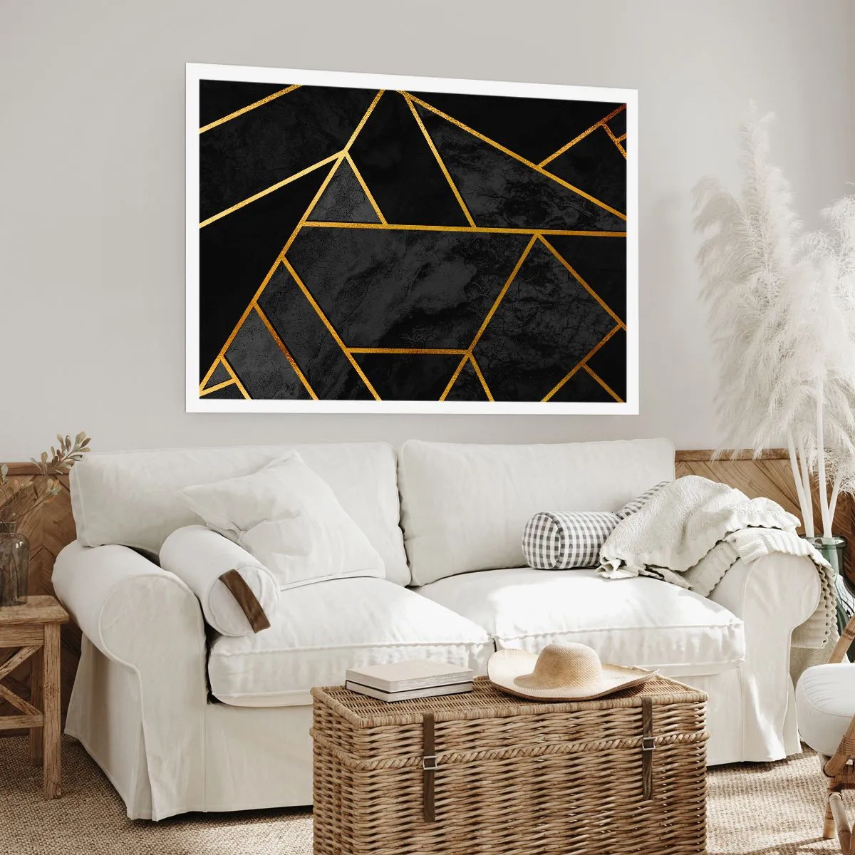 Poster - Dunkelheit und Glanz - 40x30 cm