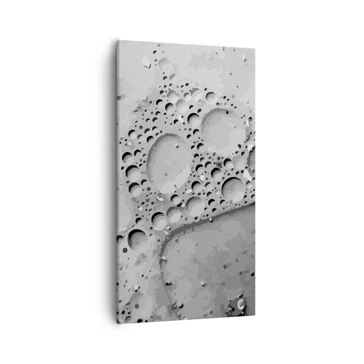 Bild auf Leinwand - Leinwandbild - Schaumpfad - 55x100 cm