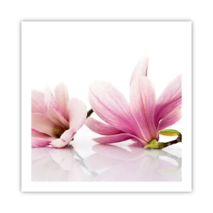 Poster - Zart wie ein Frühlingswind - 60x60 cm