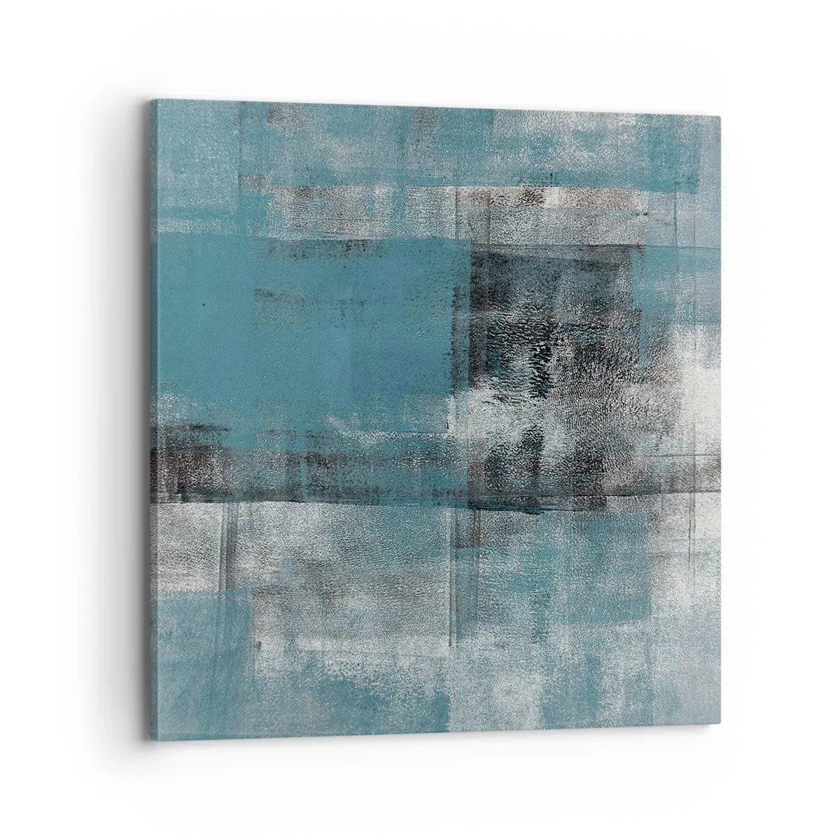 Bild auf Leinwand - Leinwandbild - Wasser und Luft - 70x70 cm