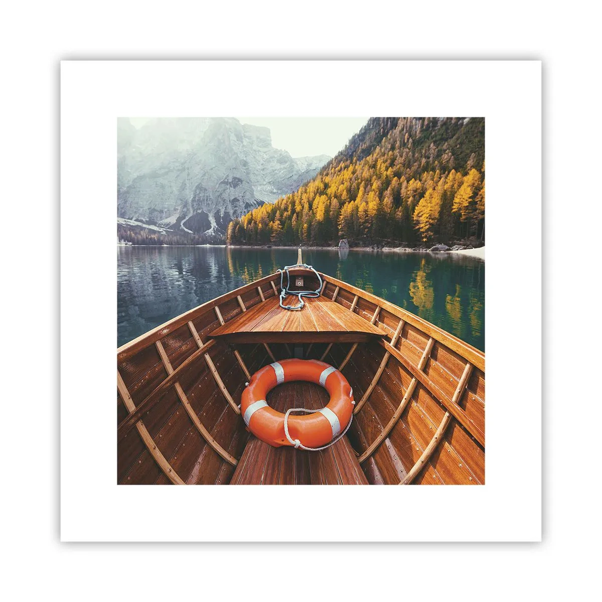 Poster - Bergreise - 30x30 cm