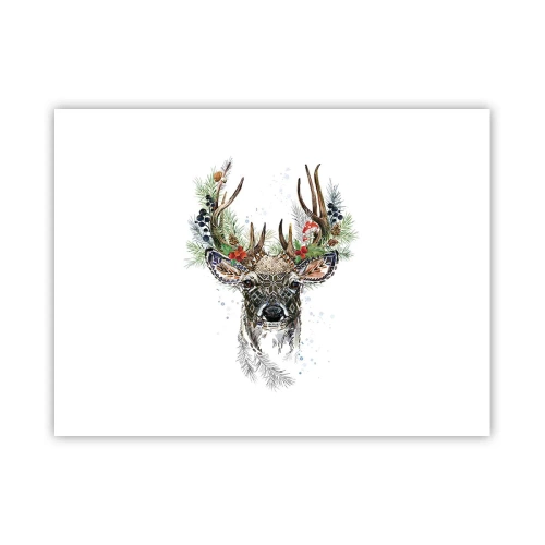 Poster - Im festlichen Gewand - 40x30 cm