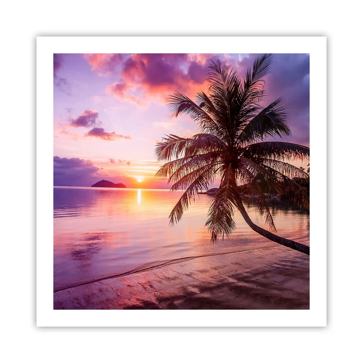 Poster - Behaglichkeit bis zum Horizont - 60x60 cm