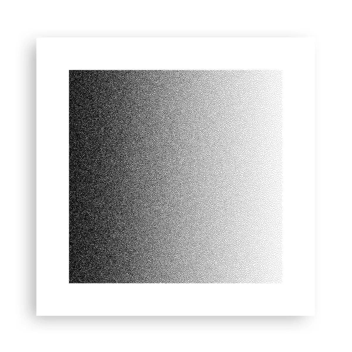 Poster - Dem Licht entgegen - 30x30 cm