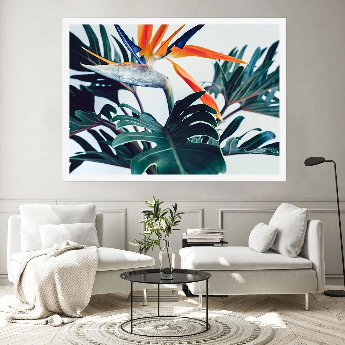 Poster - Vogelbusch - 91x61 cm