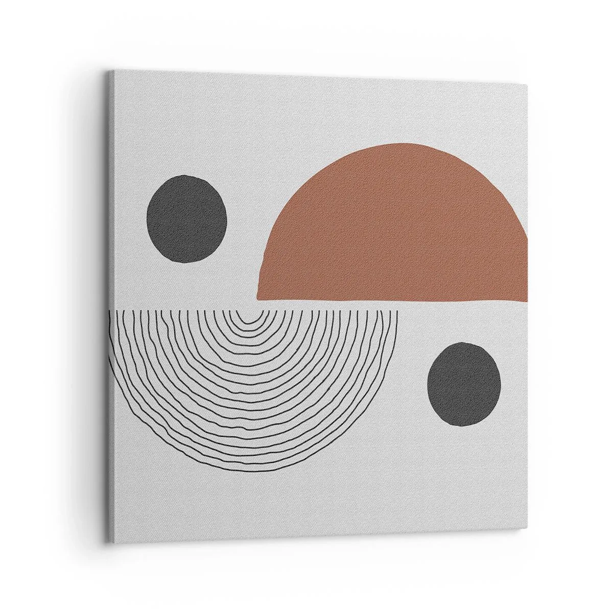 Bild auf Leinwand - Leinwandbild - Perfektion des Rades - 60x60 cm