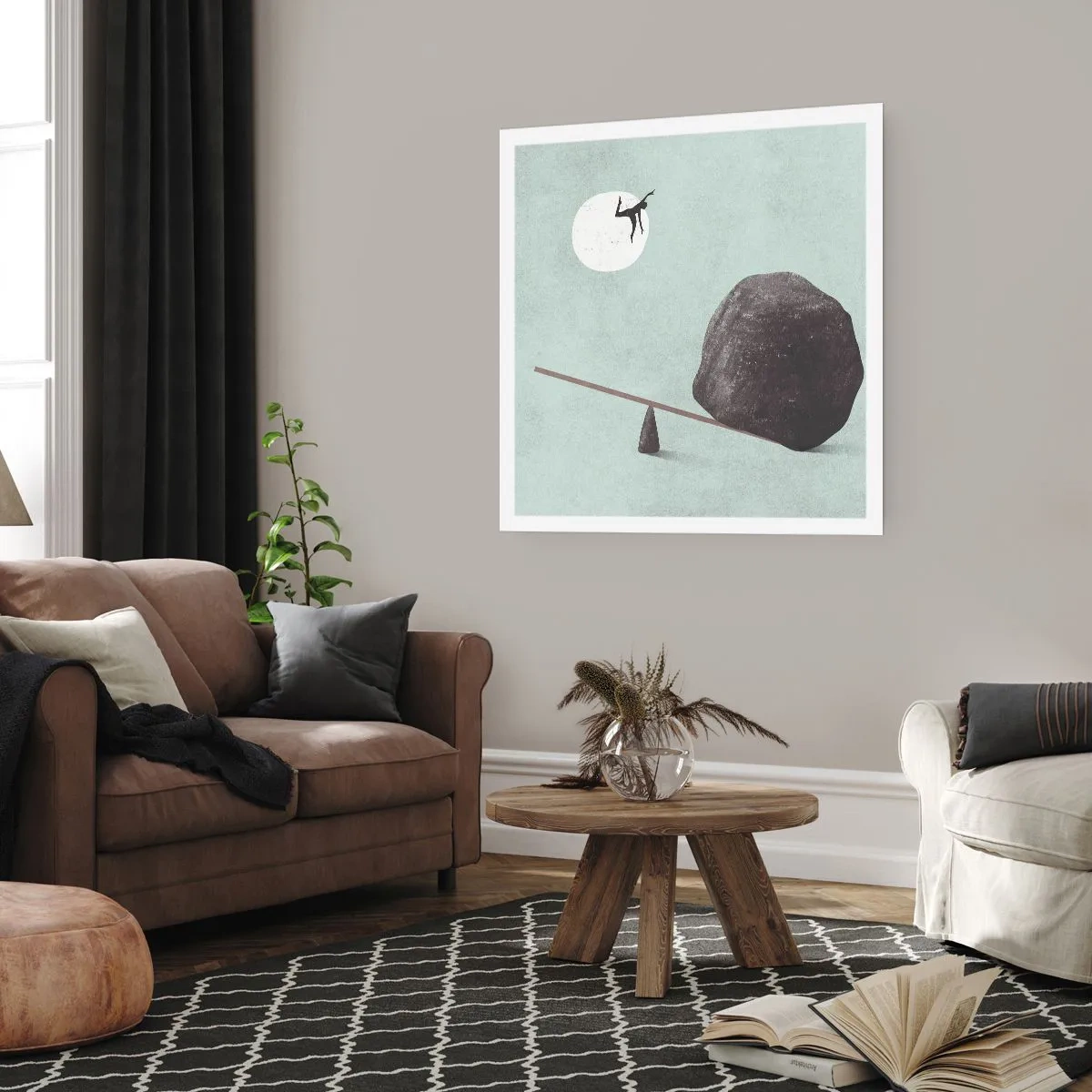 Poster - Erfüllte Träume - 60x60 cm