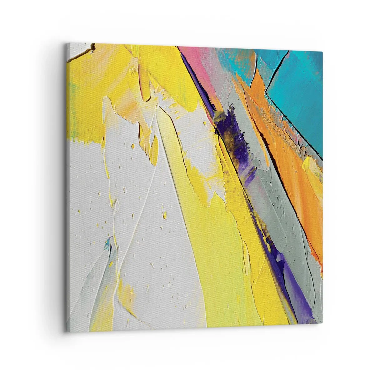 Bild auf Leinwand - Leinwandbild - Die Anatomie des Lichts - 50x50 cm