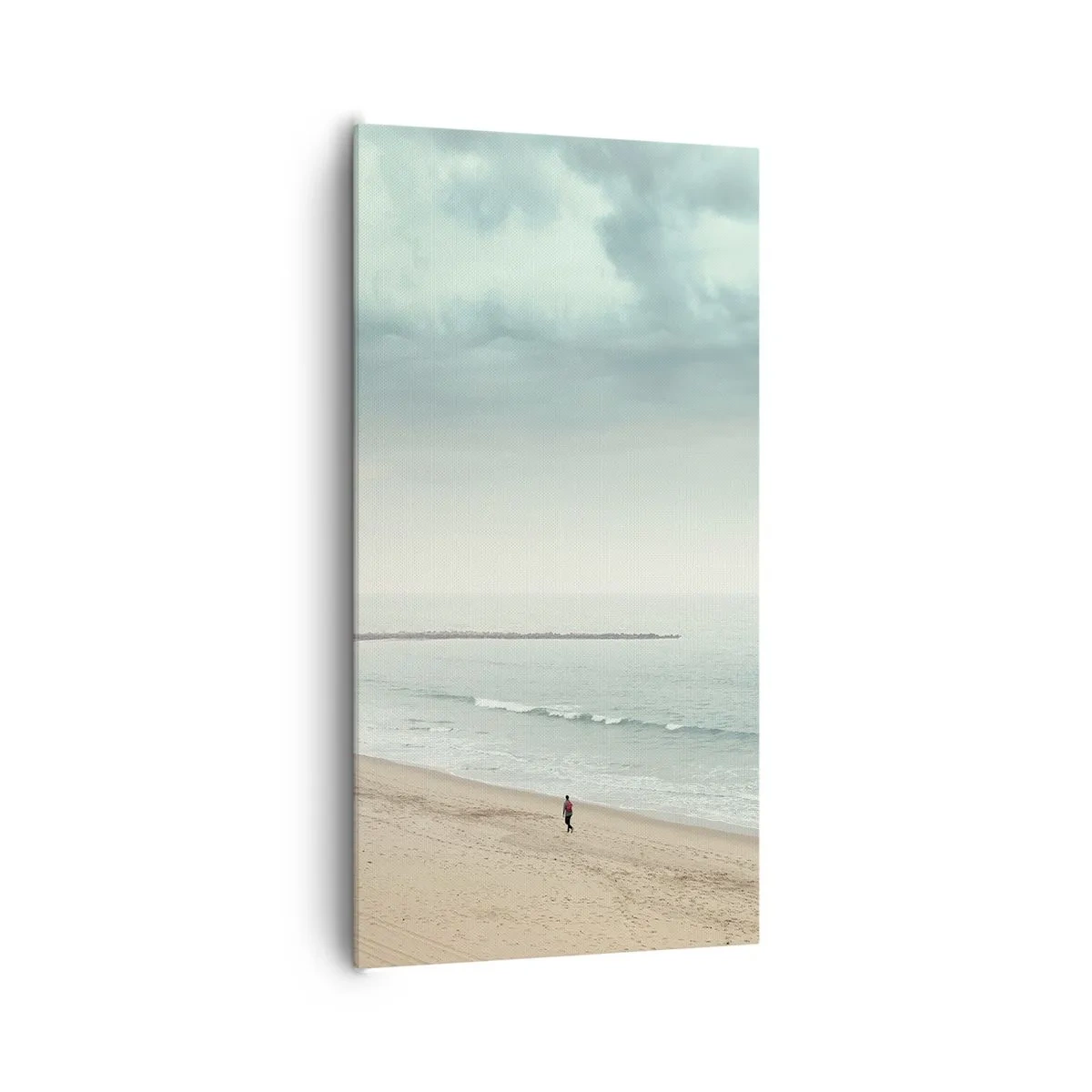 Bild auf Leinwand - Leinwandbild - Auf der Suche nach Frieden - 65x120 cm