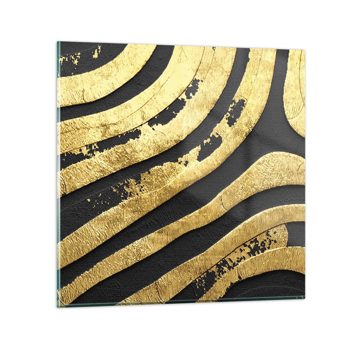 Glasbild - Bild auf glas - Alles fließt - 60x60 cm