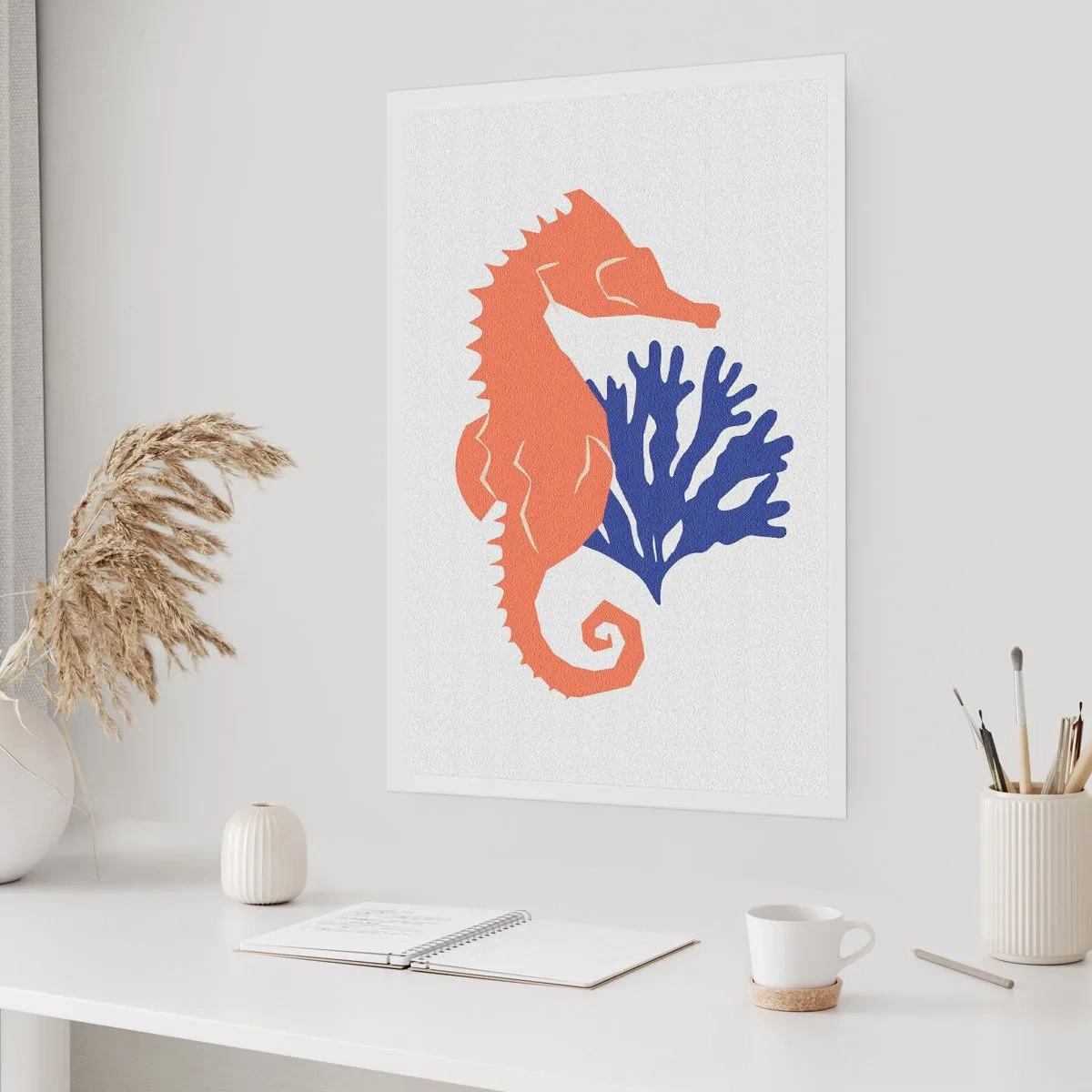 Poster - Auf einer Unterwasserwiese - 30x40 cm