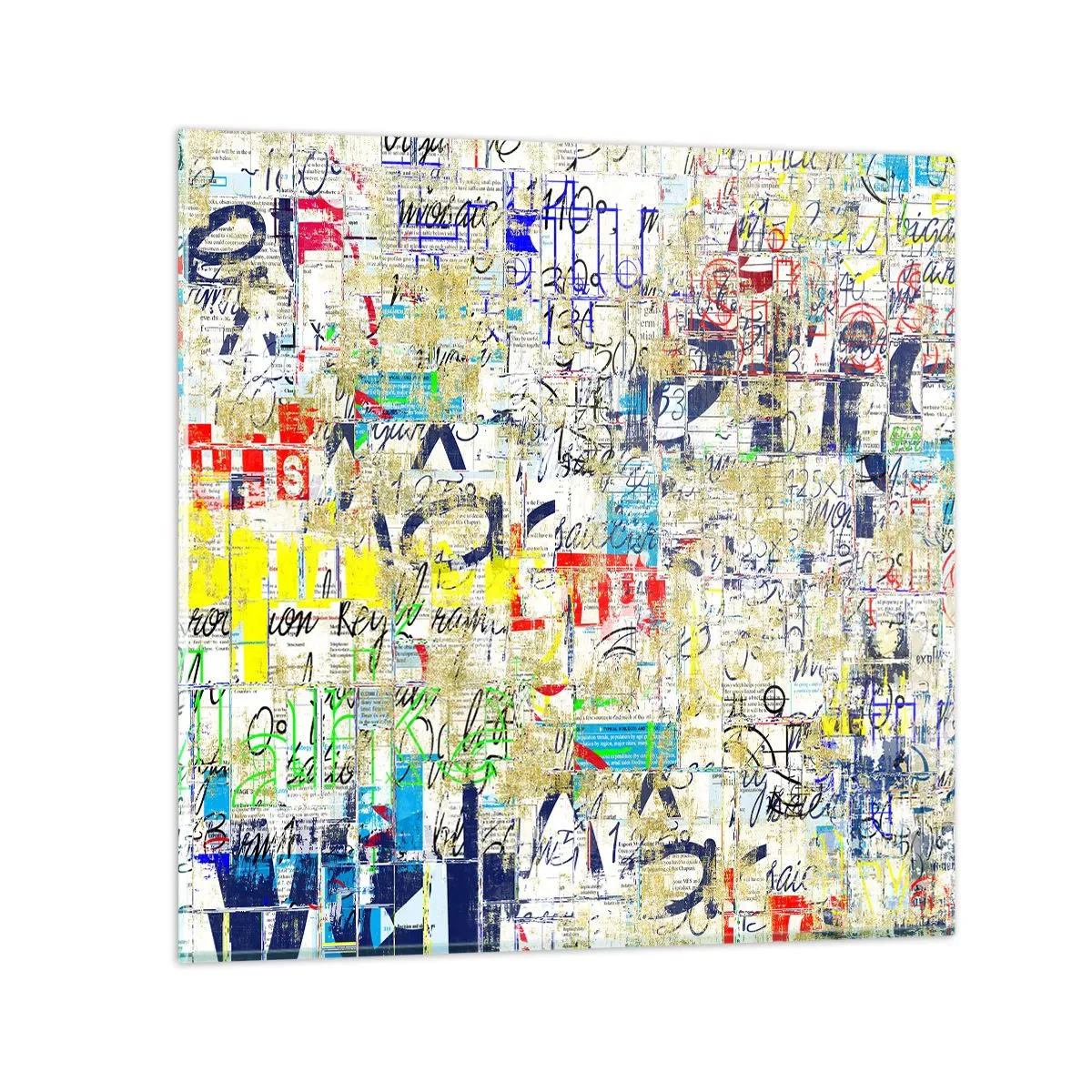 Glasbild - Bild auf glas - Es freut einfach die Augen - 70x70 cm