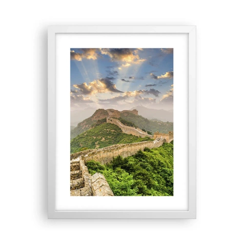Poster in einem weißen Rahmen - Ewige Größe - 30x40 cm