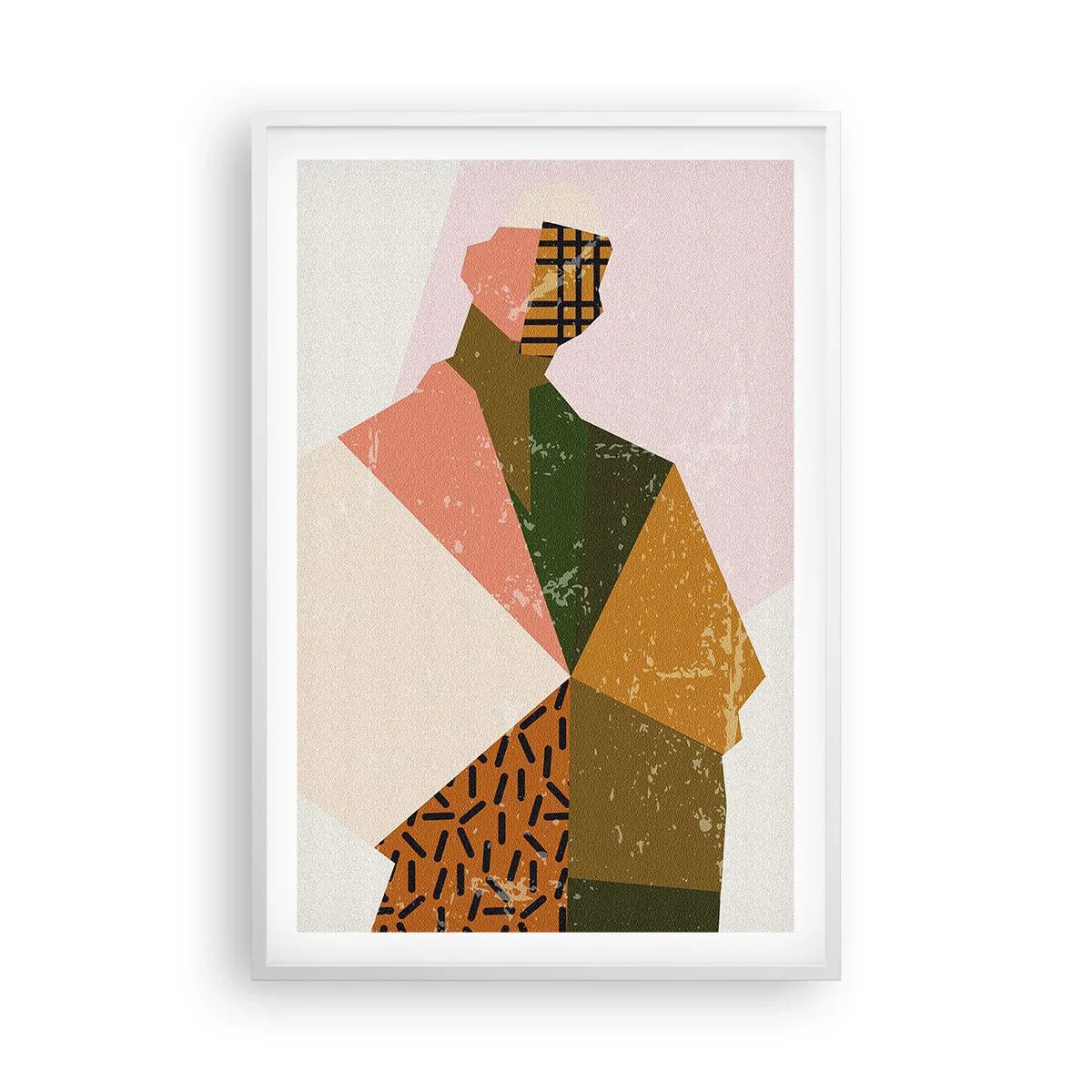 Poster in einem weißen Rahmen - Mensch – ein komplexes Wesen - 61x91 cm