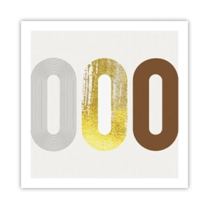 Poster - Oooh! - 60x60 cm