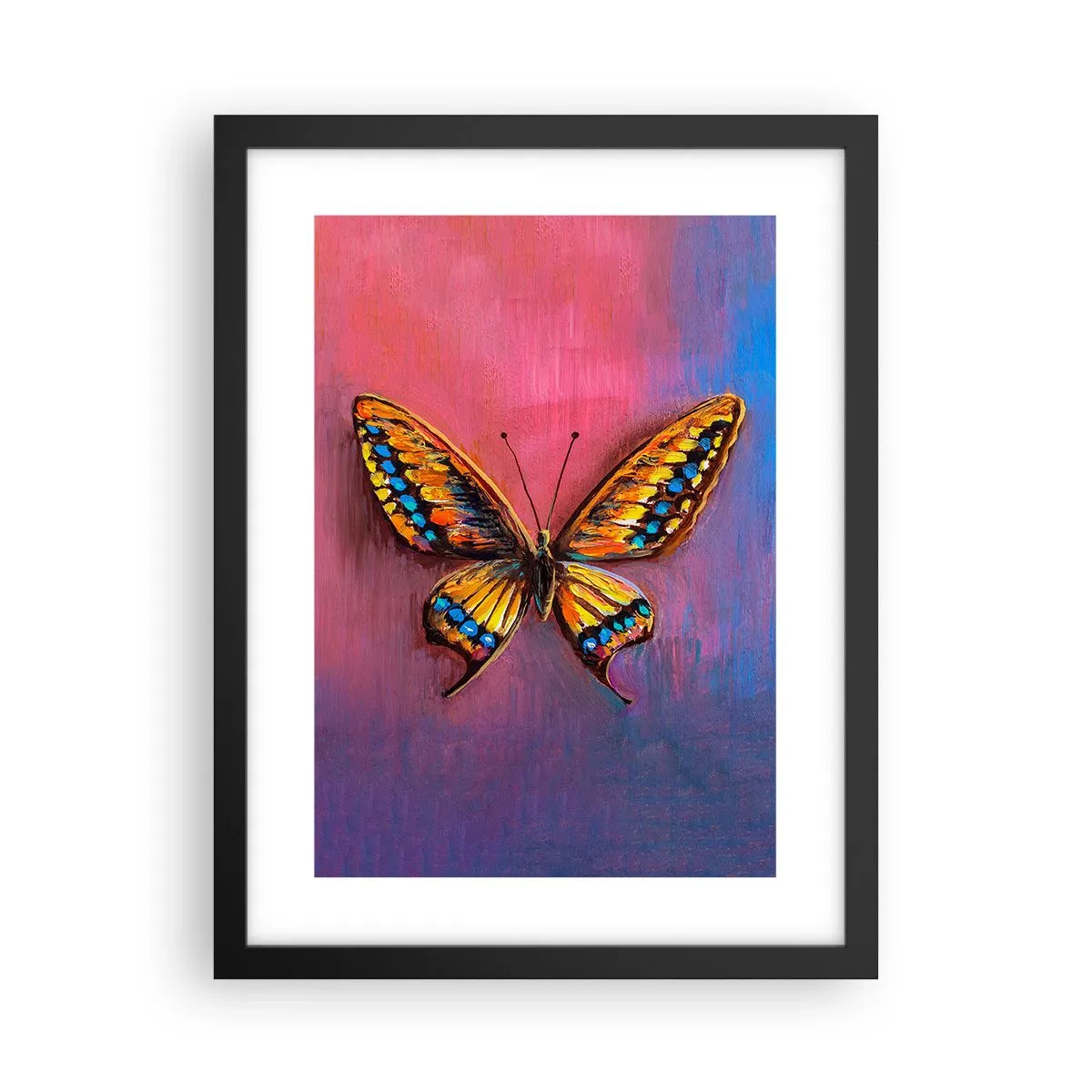 Poster in einem schwarzem Rahmen - Ein Juwel der Natur - 30x40 cm