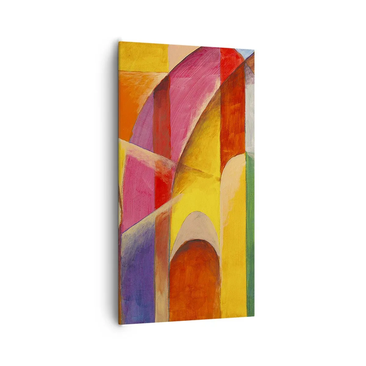 Bild auf Leinwand - Leinwandbild - Kathedrale der Sonne - 65x120 cm