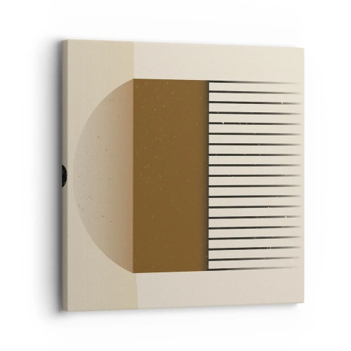 Bild auf Leinwand - Leinwandbild - Verschiedene Staaten - 30x30 cm