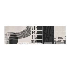 Fototapetenmuster Standard Eco - Hin und zurück - Minimalismus, Abstraktion, Stück - 100x30 cm