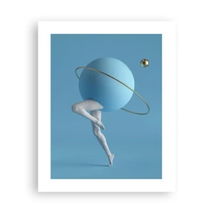 Poster - Und die Planeten spielen verrückt - 40x50 cm