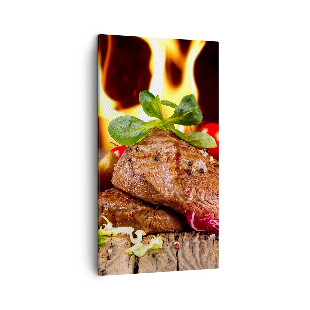 Bild auf Leinwand - Leinwandbild - Von Hitze gezaubert - 45x80 cm