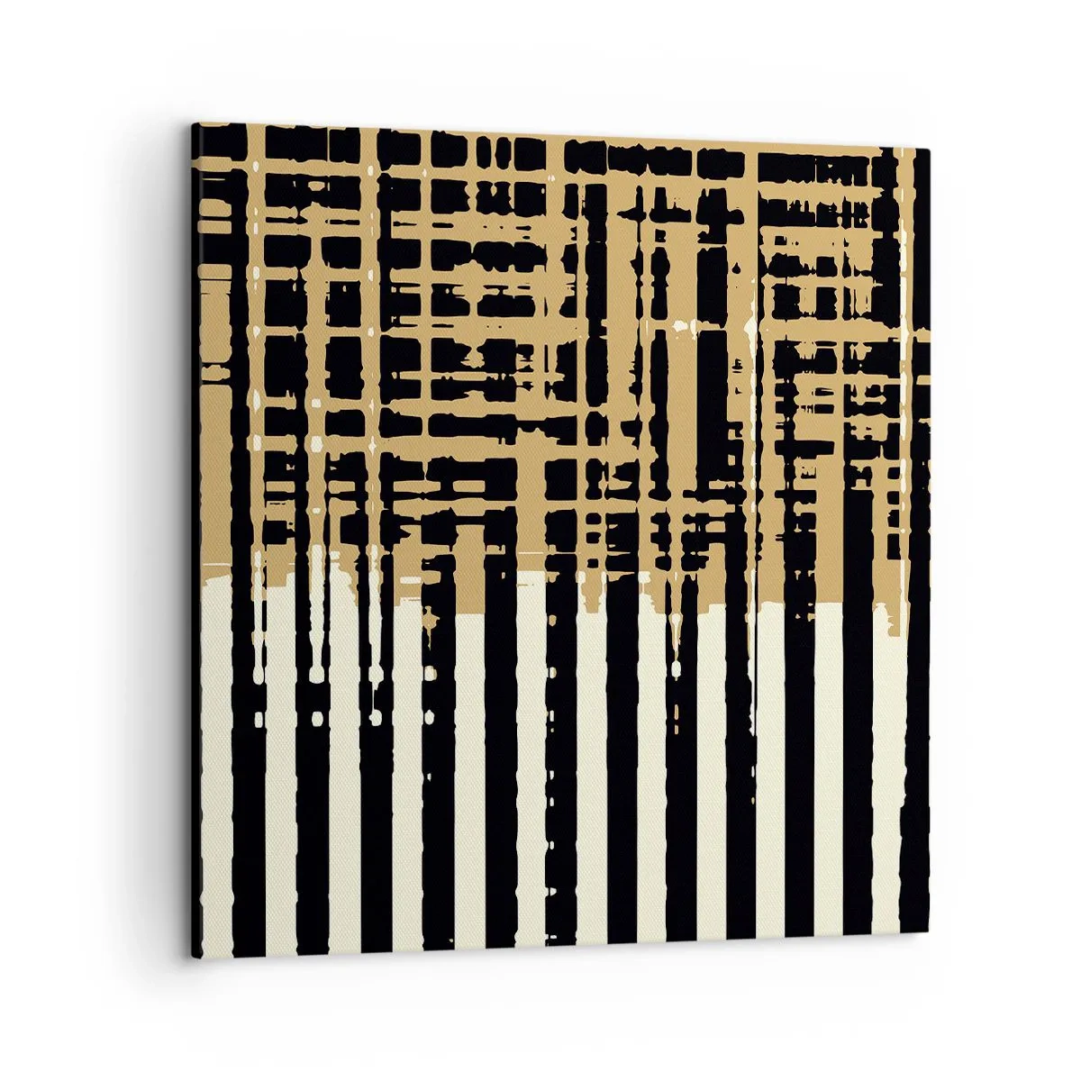 Bild auf Leinwand - Leinwandbild - Architektonische Abstraktion - 50x50 cm