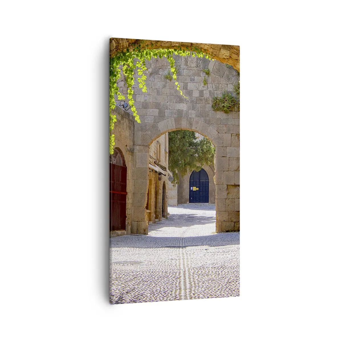 Bild auf Leinwand - Leinwandbild - Die Prozession wird bald erscheinen - 55x100 cm