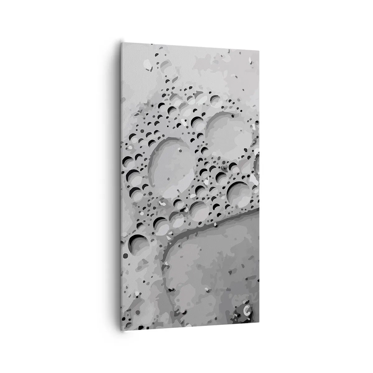 Bild auf Leinwand - Leinwandbild - Schaumpfad - 65x120 cm