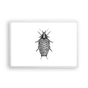 Poster in einem weißen Rahmen - Was für ein Exemplar! - 91x61 cm