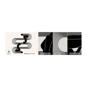 Fototapeten Muster Premium Sand - Sinnliche Symmetrie - Frauen, Linien, Meditation - 100x30 cm