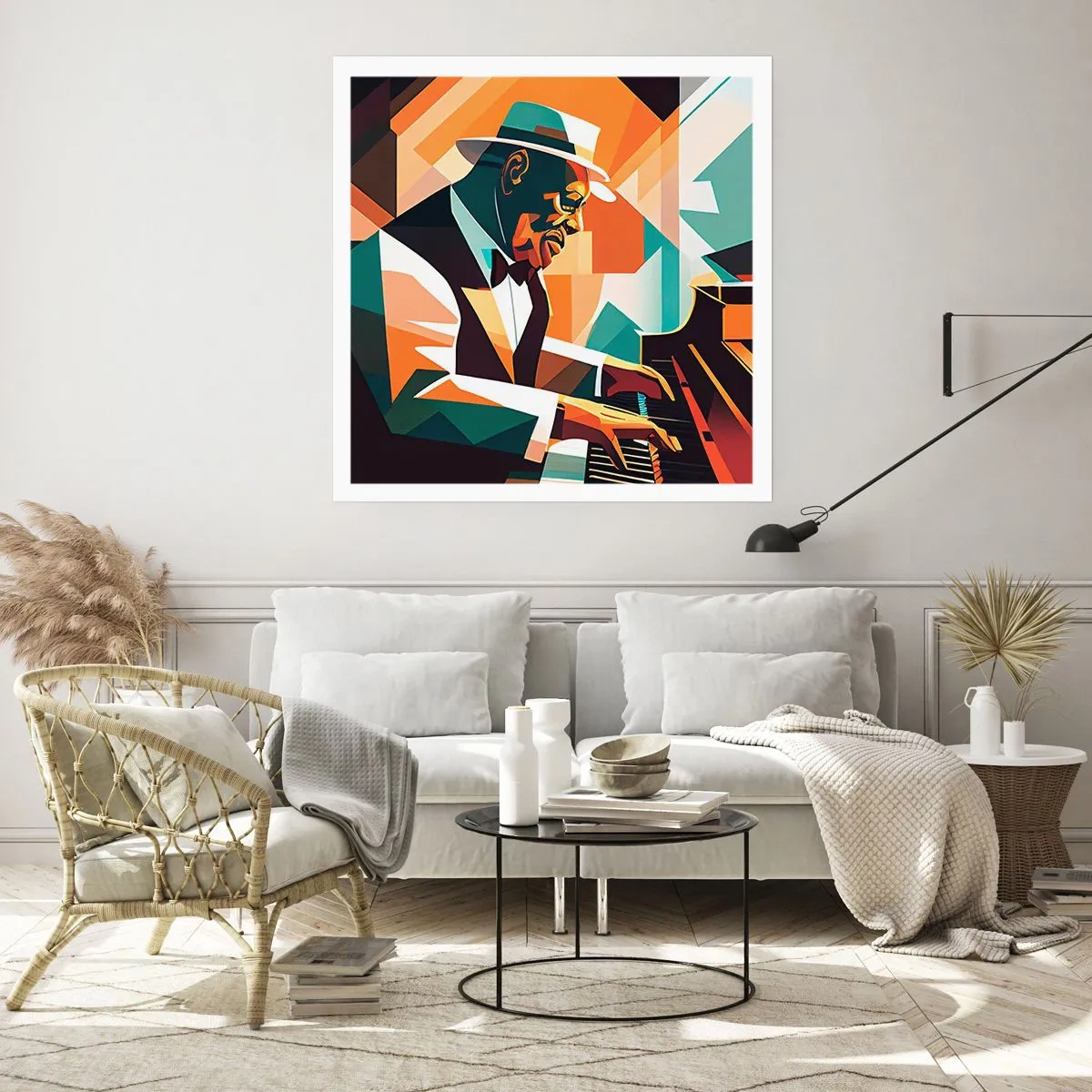 Poster - Alles vom Jazz - 60x60 cm