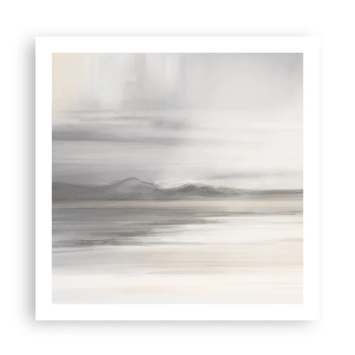 Poster - Nachdenkliche Distanz - 60x60 cm