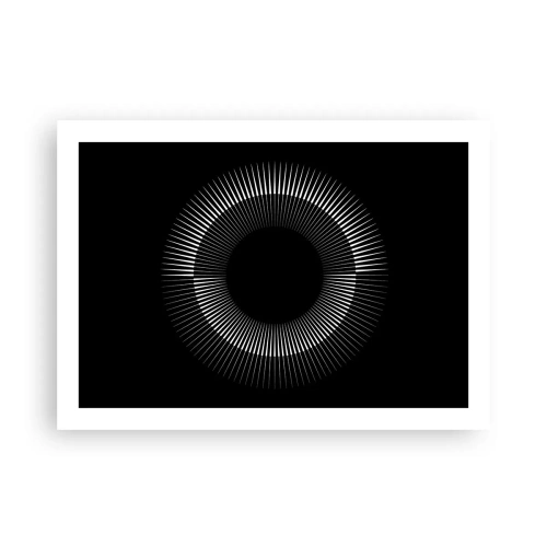 Poster - Schwarze Sonne - 70x50 cm