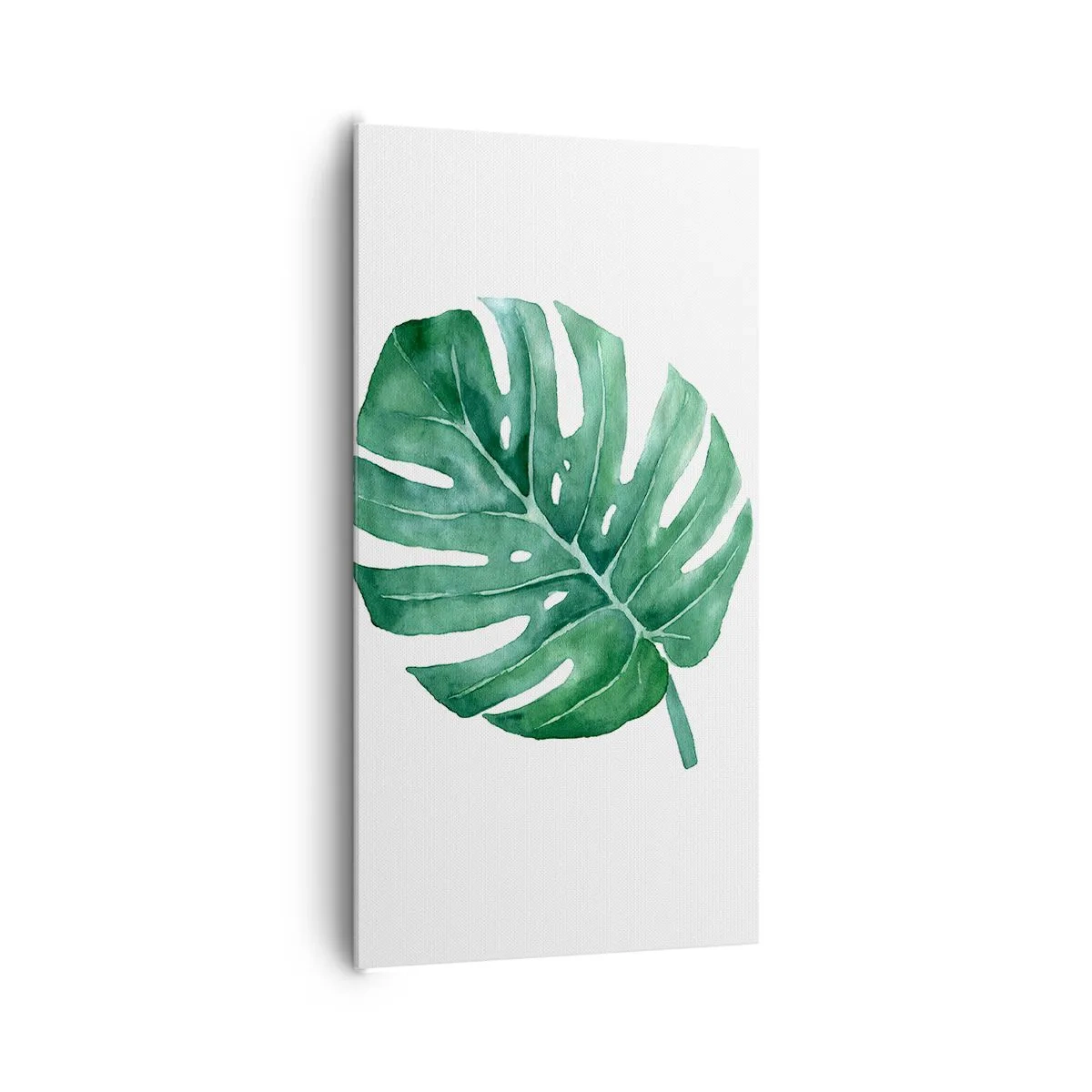 Bild auf Leinwand - Leinwandbild - Grünes Konzept - 65x120 cm