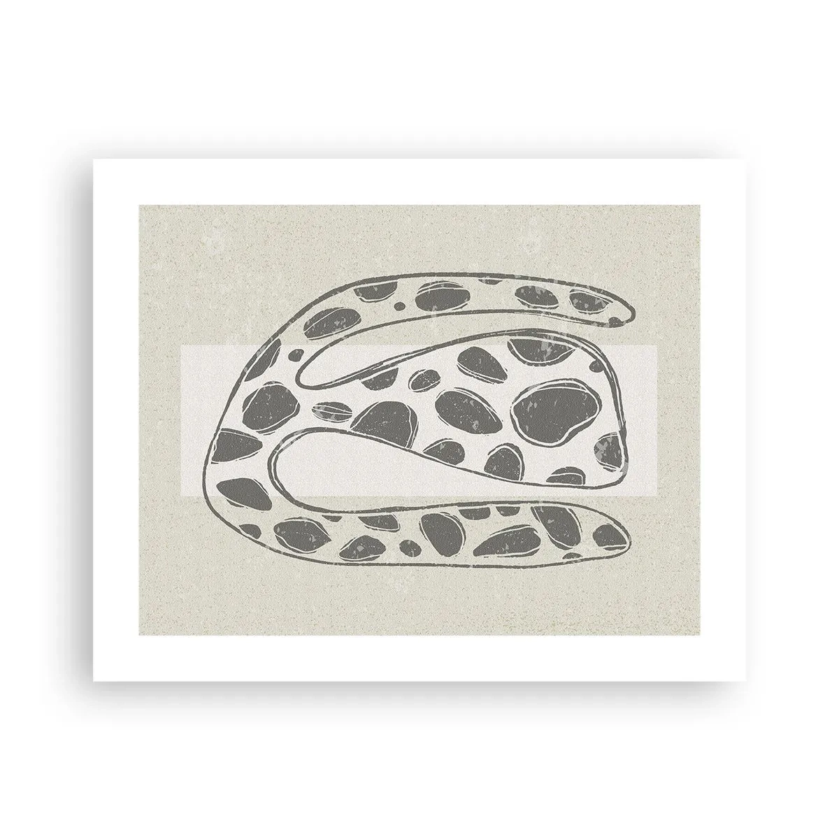 Poster - Seltsame Kreatur - 50x40 cm