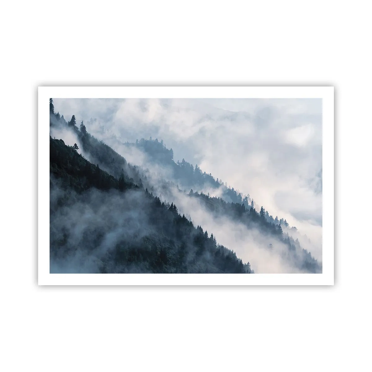 Poster - Mystik der Berge - 91x61 cm