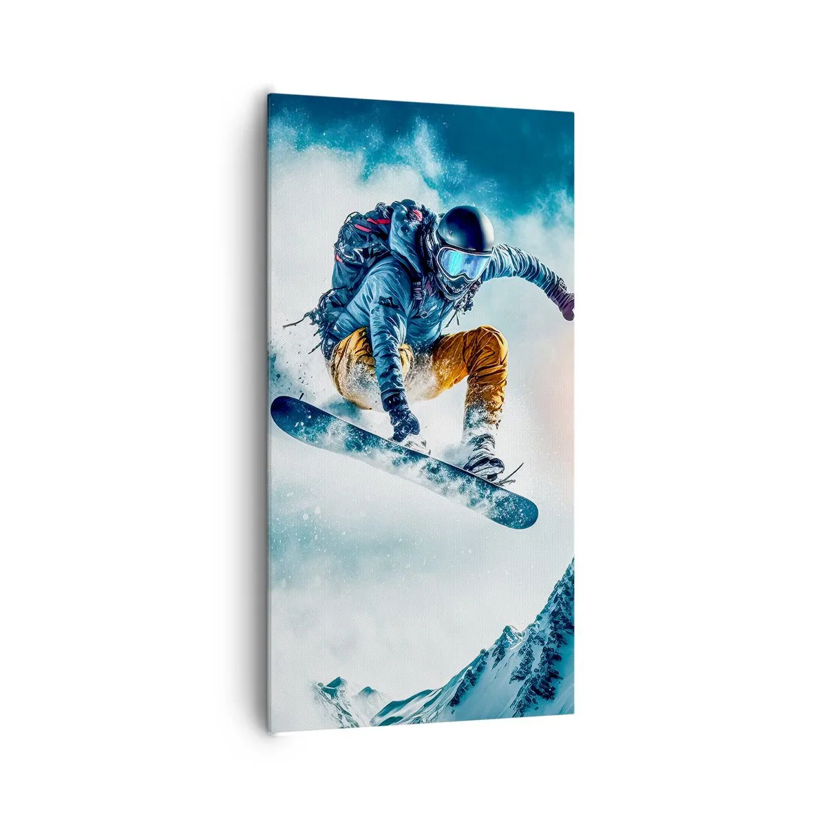 Bild auf Leinwand - Leinwandbild - Extreme Emotionen - 65x120 cm