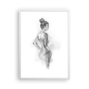 Poster in einem weißen Rahmen - Schön wie ein Gemälde - 50x70 cm