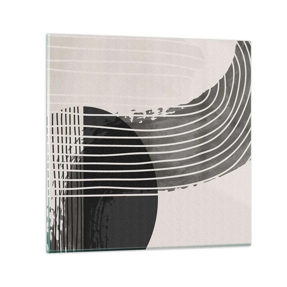 Glasbild - Bild auf glas - Hin und zurück - 30x30 cm